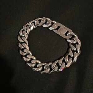 8” Cuban Link Bracelet Stainless Steel